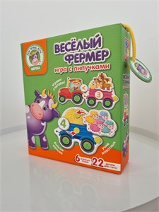 Игра с липучками "Веселый фермер" 00617